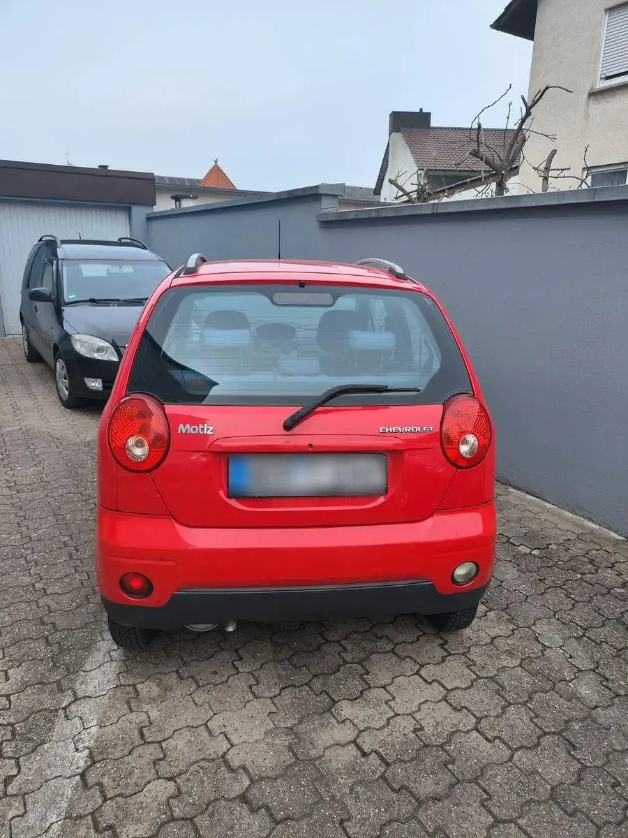 Gebraucht Chevrolet Matiz SX 67 PS (49 kW) 2009 Rot Kleinwagen