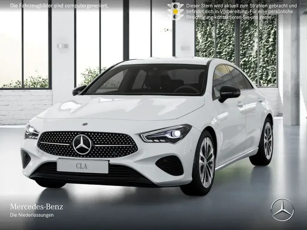 Gebraucht Mercedes CLA180 Progressive 136 PS (100 kW) 2025 Weiß Limousine
