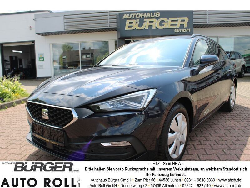 Blau Gebraucht 2021 Seat Leon ST CONNECT Kombi | 20.670 € (Fairer Preis) - Bild 1/4