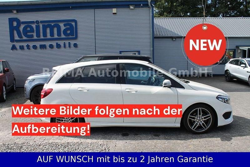 Weiß Gebraucht 2018 Mercedes B200 Sport Van / Kleinbus | 20.990 € (Etwas zu teuer) - Bild 1/4