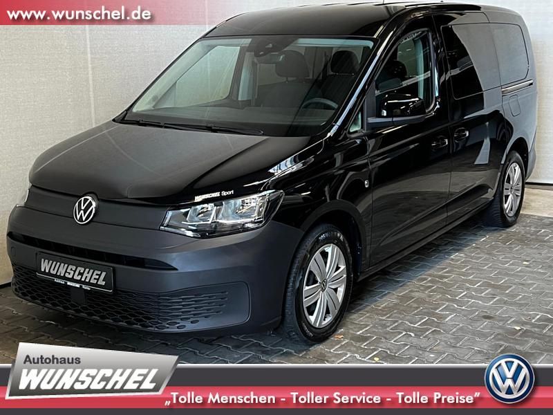 Gebraucht VW Caddy Maxi Basis 114 PS (83 kW) 2022 Schwarz Van / Kleinbus