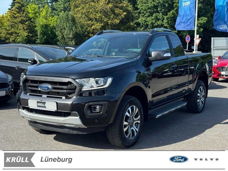 Black metallic Gebraucht 2020 Ford Ranger Wildtrack Abholung | 28.996 € (Guter Preis) - Bild 1/4