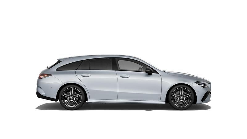 Hightechsilber metallic Neu 2024 Mercedes CLA200 Shooting Brake Kombi | 57.388 € - Bild 1/2