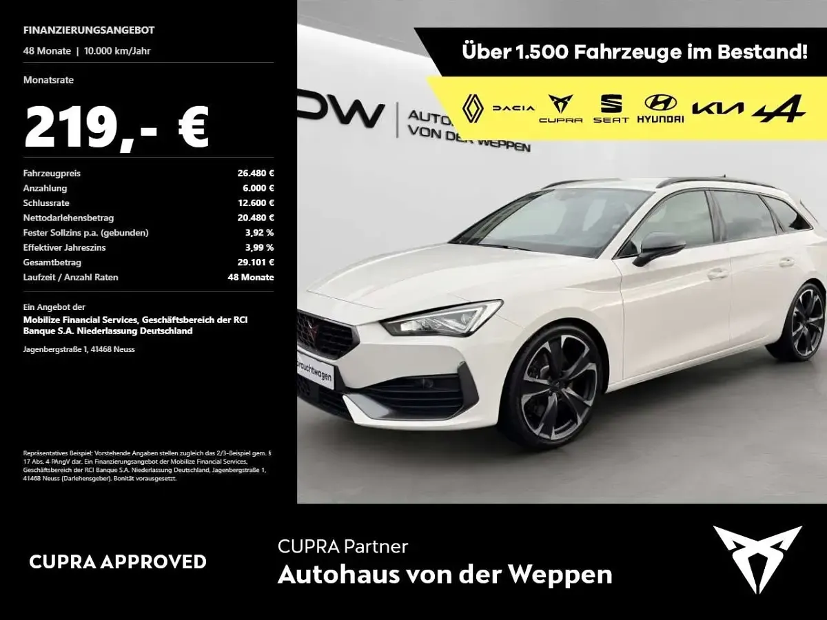 Gebraucht Cupra Leon VZ 245 PS (180 kW) 2023 SUV
