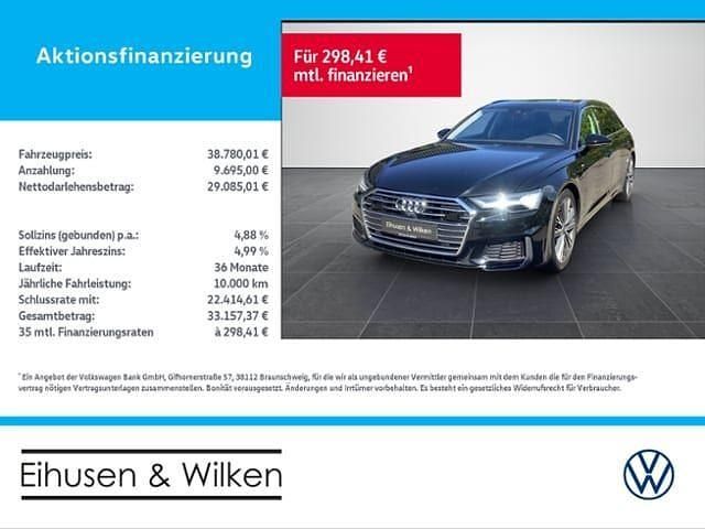 Schwarz Gebraucht 2021 Audi A6 Sport Kombi | 38.780 € (Fairer Preis) - Bild 1/4
