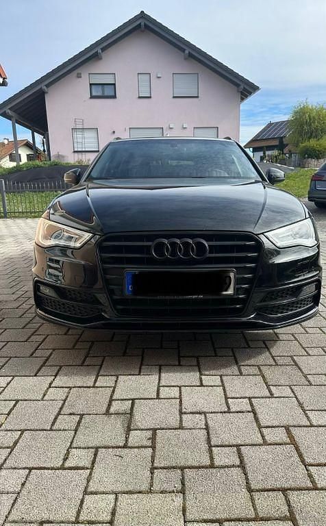 Brugt Audi A3 S-Line 125 HK (91 kW) 2016 Sort Sedan