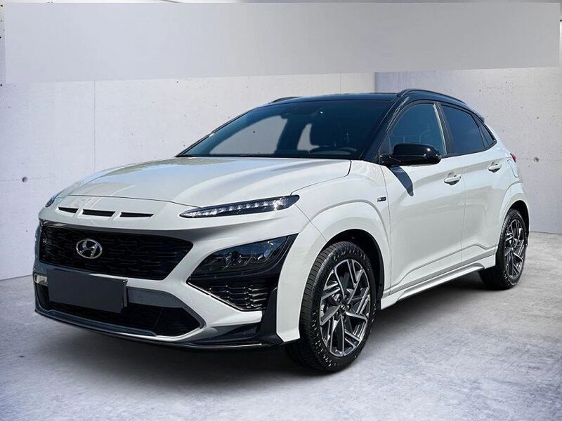 Grau Gebraucht 2023 Hyundai Kona N Line SUV | 28.689 € (Fairer Preis) - Bild 1/4