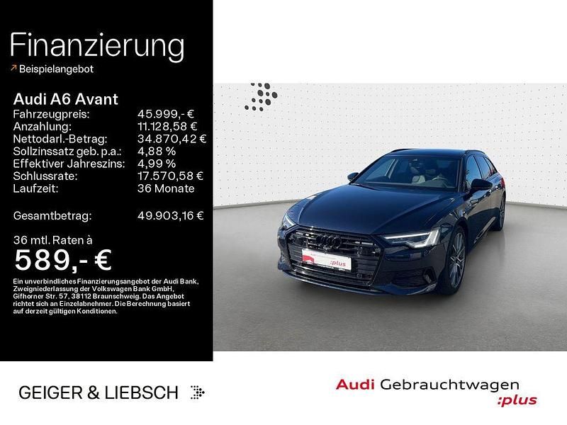 Gebraucht Audi A6 S-Line 265 PS (194 kW) 2023 Blau Kombi