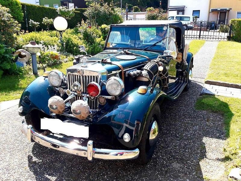 Beige Gebraucht 1983 MG TD Cabrio | 12.500 € - Bild 1/4
