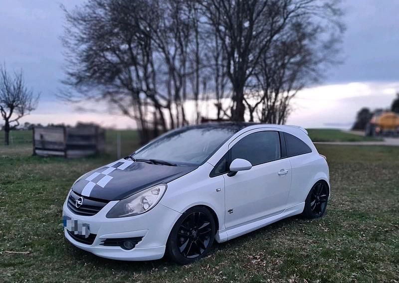 Gebraucht Opel Corsa OPC 87 PS (63 kW) 2010 Weiß Kleinwagen