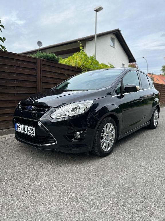 Schwarz Gebraucht 2012 Ford C-MAX Titanium Van / Kleinbus | 4.899 € (Etwas zu teuer) - Bild 1/4