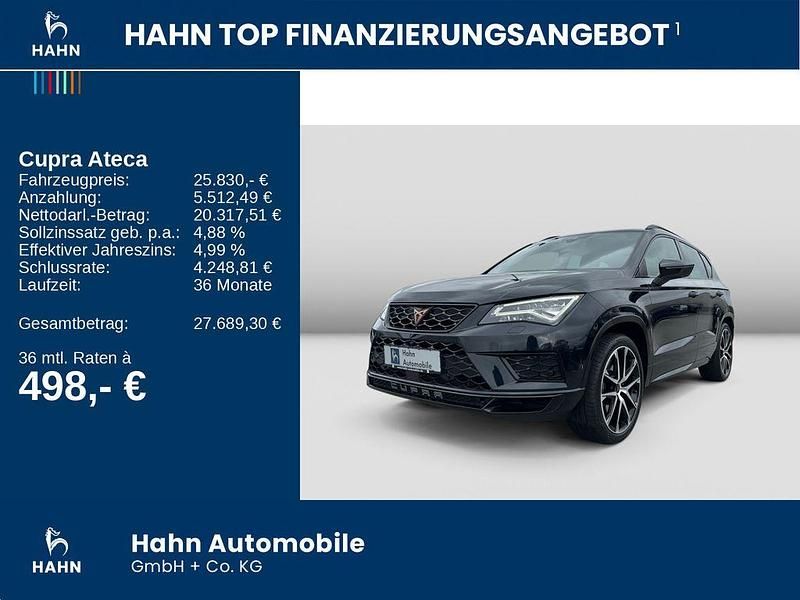 Gebraucht Cupra Ateca 300 PS (220 kW) 2020 Kristallschwarz SUV