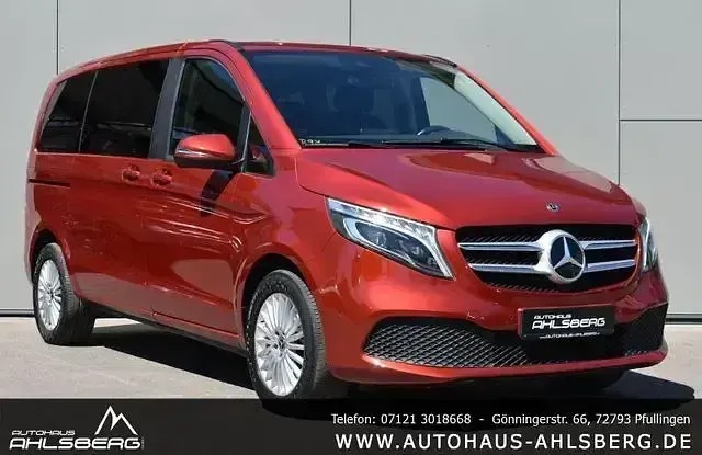 Gebraucht Mercedes V250 Edition 190 PS (139 kW) 2019 Rot Van / Kleinbus