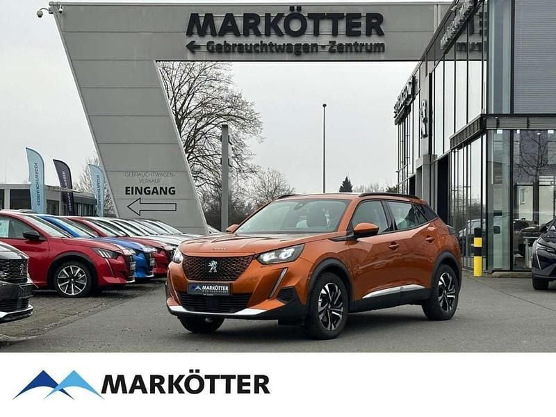 Orange Gebraucht 2021 Peugeot e-2008 Allure SUV | 16.990 € (Superpreis) - Bild 1/4