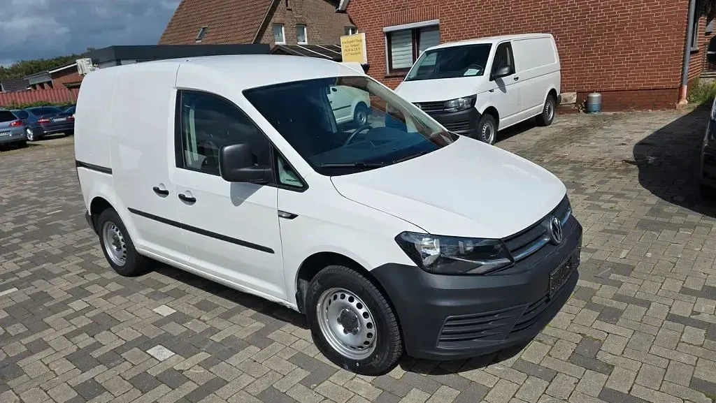Gebraucht VW Caddy 75 PS (55 kW) 2020 Weiß Van / Kleinbus