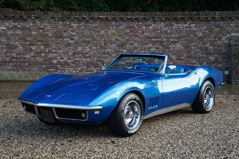 Blau Gebraucht 1968 Corvette C3 Cabrio | 54.500 € - Bild 1/4
