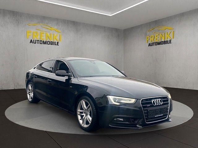 Schwarz Gebraucht 2016 Audi A5 Sportback S-Line Kleinwagen | 10.999 € (Superpreis) - Bild 1/4