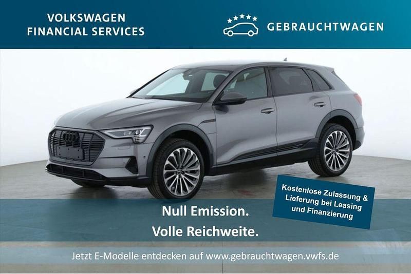 Grau Gebraucht 2022 Audi e-tron Advanced SUV | 30.599 € (Fairer Preis) - Bild 1/4