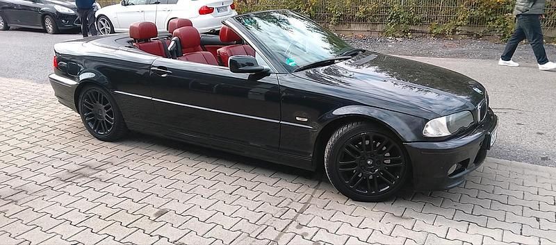 Schwarz Gebraucht 2000 BMW 325 Cabriolet M Sport Cabrio | 3.550 € (Superpreis) - Bild 1/4