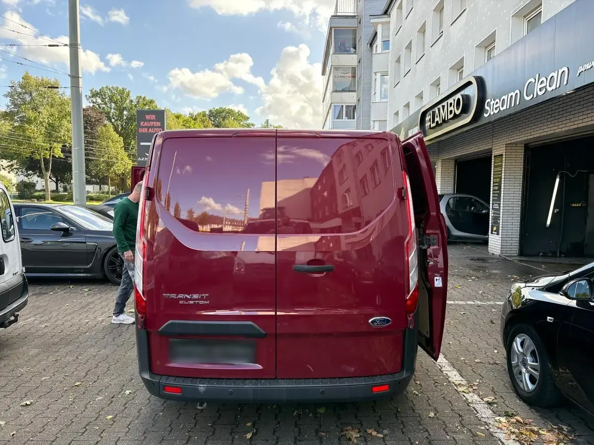 Usado Ford Transit Custom 125 HP (91 kW) 2015 Vermelho Monovolume