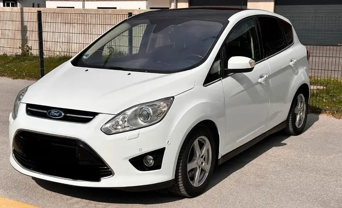 Gebraucht Ford C-MAX Titanium 163 PS (119 kW) 2015 Weiß Van / Kleinbus