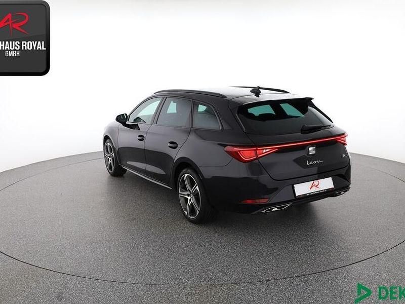 Gebraucht Seat Leon ST FR 131 PS (96 kW) 2022 Mitternachtsschwarz Kombi