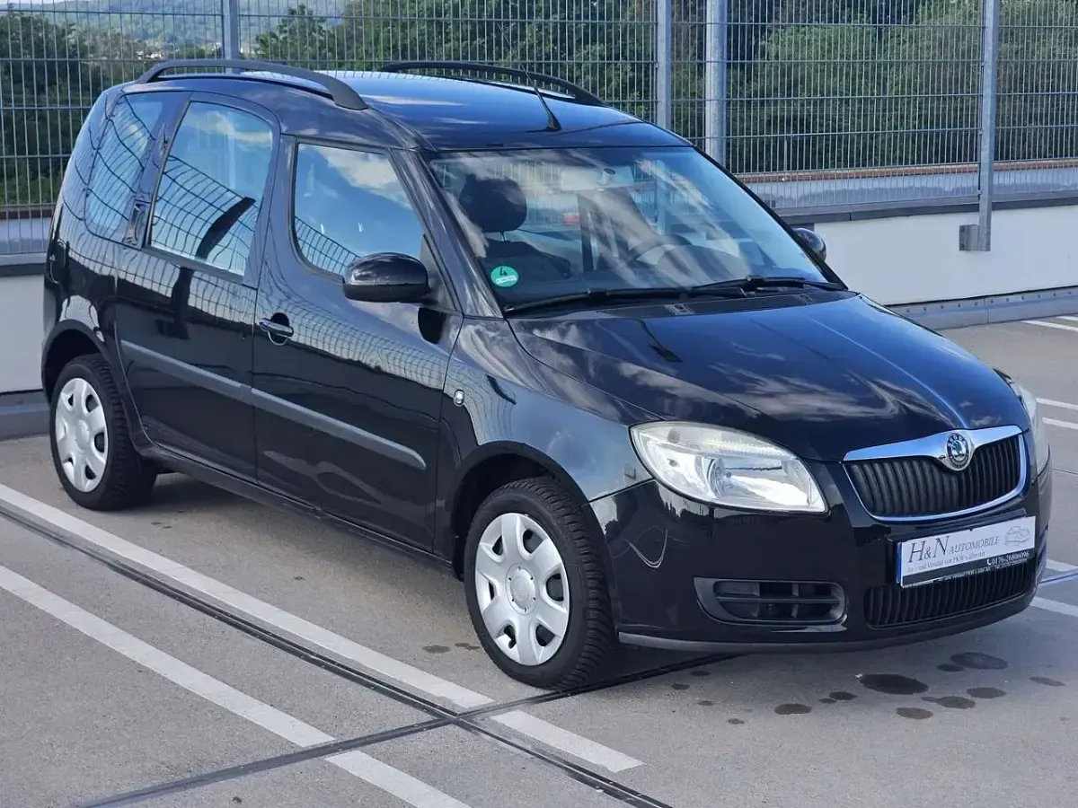 Gebraucht Skoda Roomster Style 86 PS (63 kW) 2007 Schwarzmagic perleffekt Van / Kleinbus