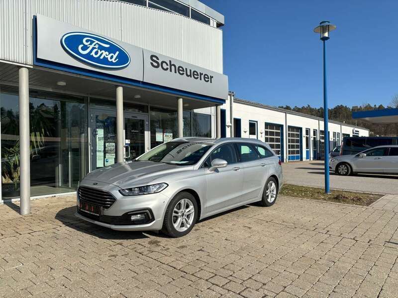 Polarsilber metallic Gebraucht 2020 Ford Mondeo Titanium Kombi | 18.900 € (Fairer Preis) - Bild 1/4
