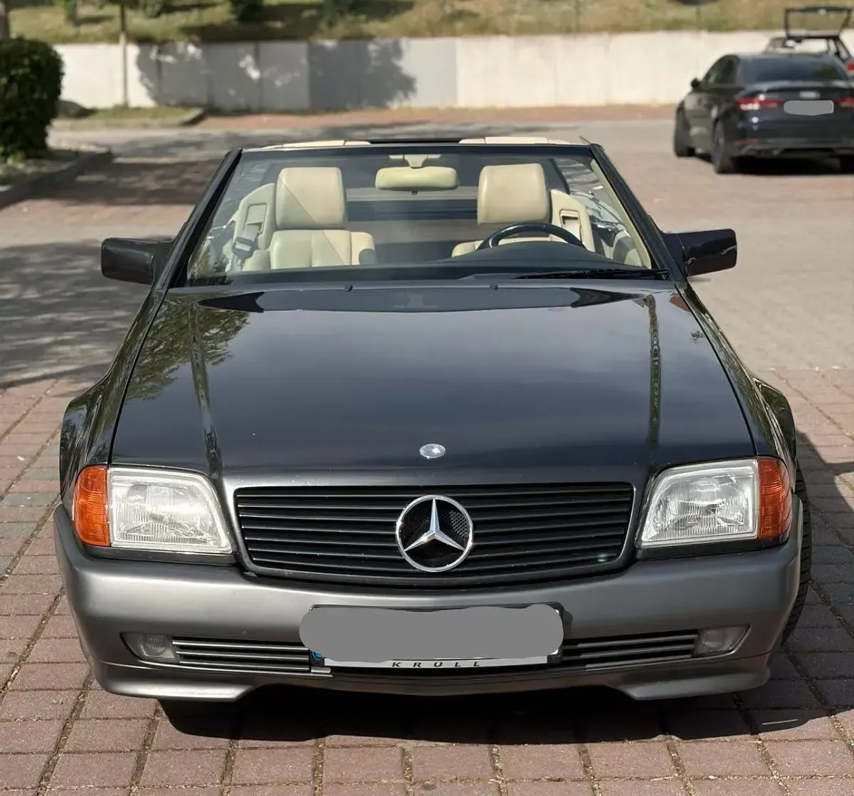 Gebraucht Mercedes SL500 326 PS (239 kW) 1991 Schwarz Cabrio