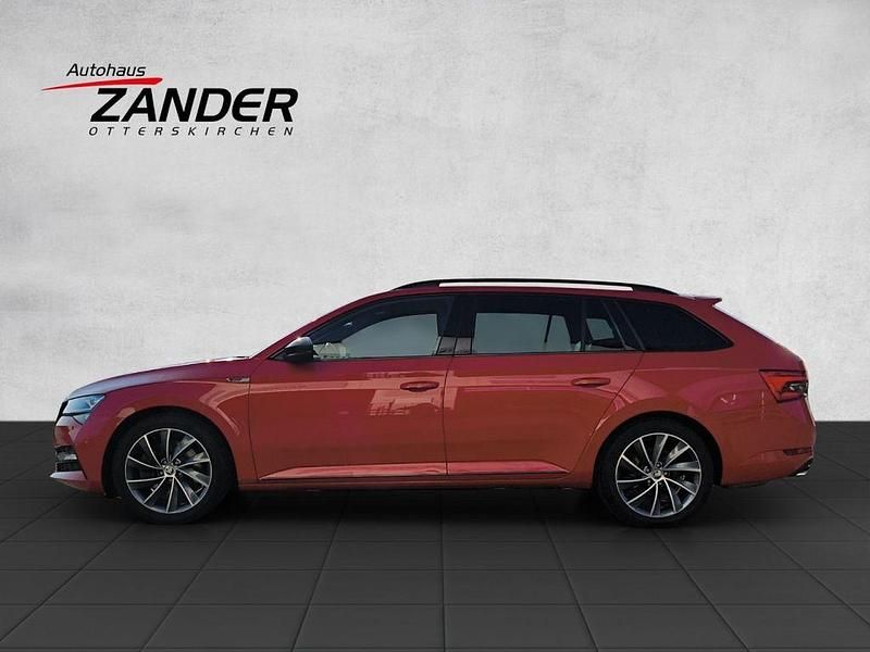 Gebraucht Skoda Superb SportLine 280 PS (205 kW) 2022 Rot Kombi