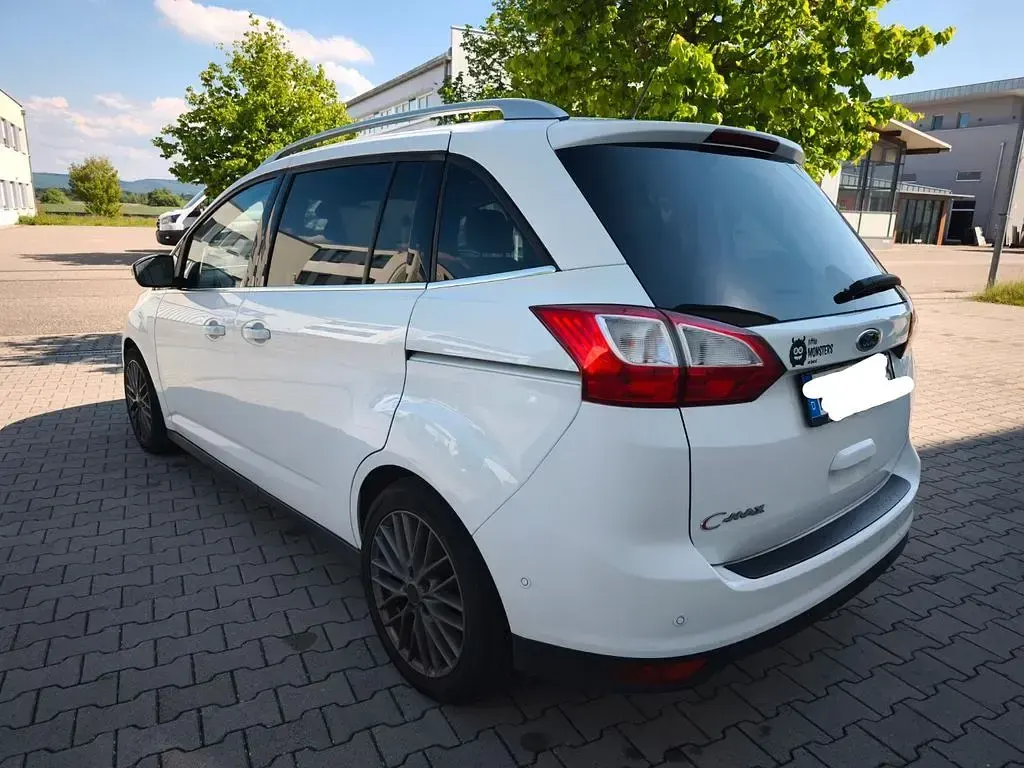Gebraucht Ford Grand C-Max Titanium 150 PS (110 kW) 2015 Weiß Van / Kleinbus