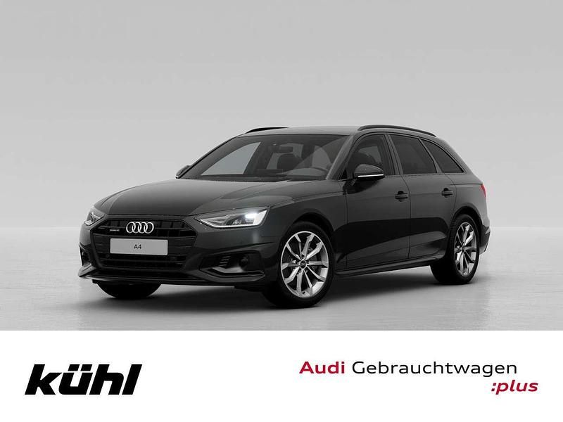 Mythosschwarz metallic Gebraucht 2024 Audi A4 Advanced Kombi | 41.690 € (Teuer) - Bild 1/3