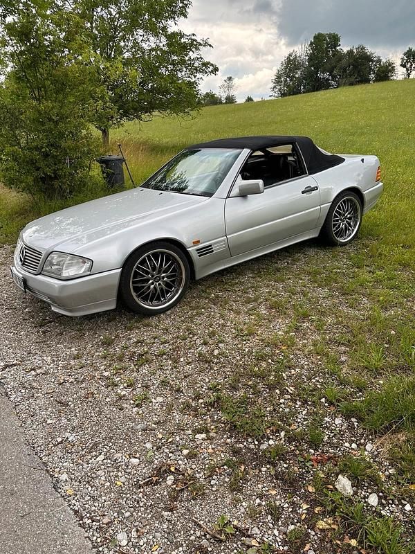 Gebraucht Mercedes SL500 320 PS (235 kW) 1994 Silber Cabrio