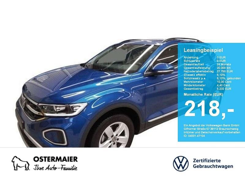 Gebraucht VW T-Roc Style 150 PS (110 kW) 2025 Ravennablau metallic SUV