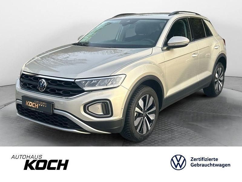 Ivory silver metallic Gebraucht 2024 VW T-Roc Move SUV | 23.930 € (Fairer Preis) - Bild 1/4