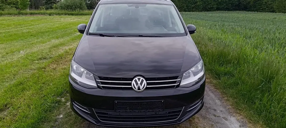 Gebraucht VW Sharan 150 PS (110 kW) 2017 Schwarz Van / Kleinbus
