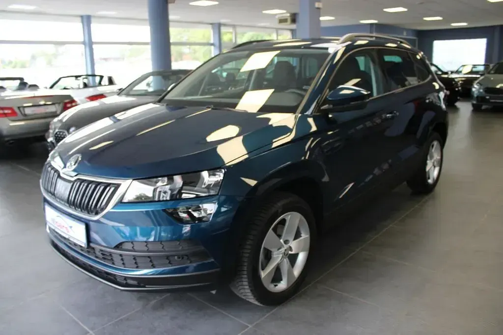 Gebraucht Skoda Karoq Ambition 150 PS (110 kW) 2021 Blau SUV