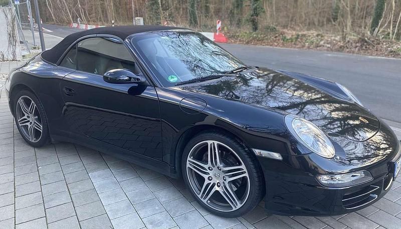 Gebraucht Porsche 911 Carrera 4 Cabriolet 325 PS (239 kW) 2008 Schwarz Cabrio