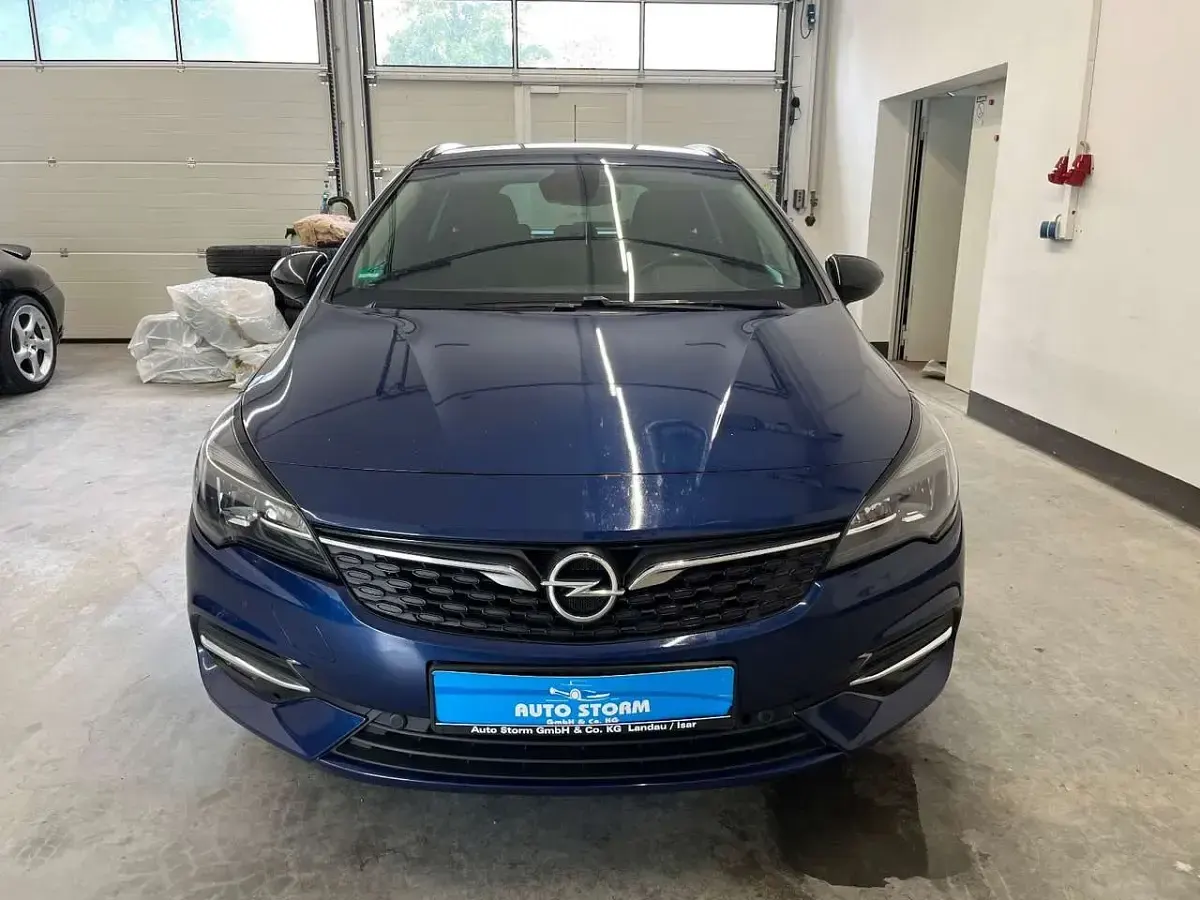 Gebraucht Opel Astra Business 122 PS (89 kW) 2021 Nautic blau Kombi