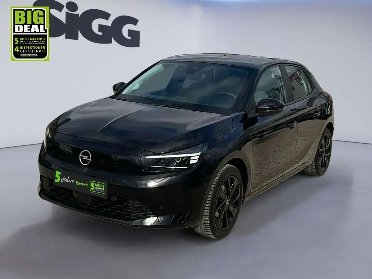 Używany Opel Corsa Edition+ 75 KM (55 kW) 2024 Czarny Hatchback