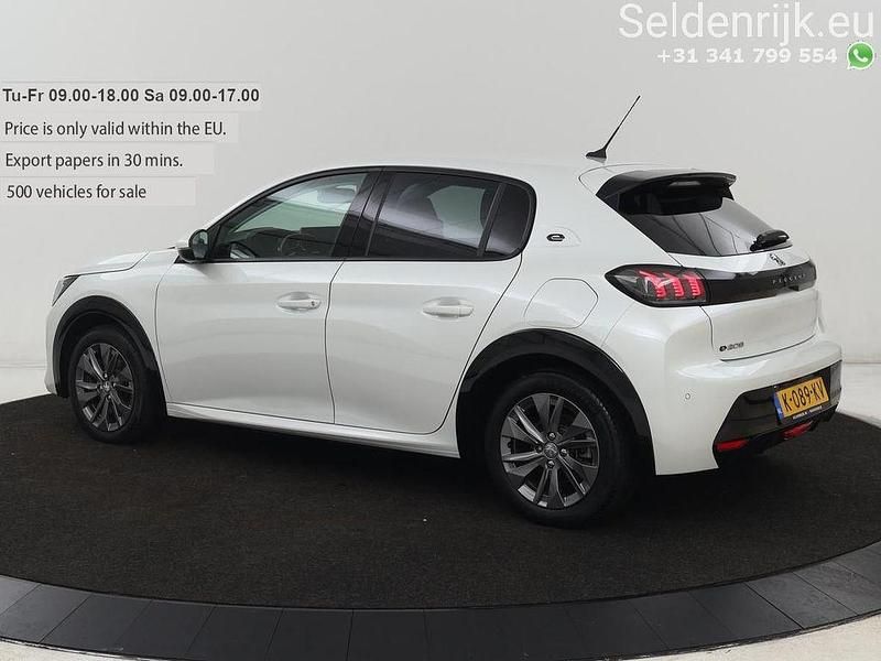 Gebraucht Peugeot e-208 Allure 100 kW (136 PS) 2020 Weiß Kleinwagen