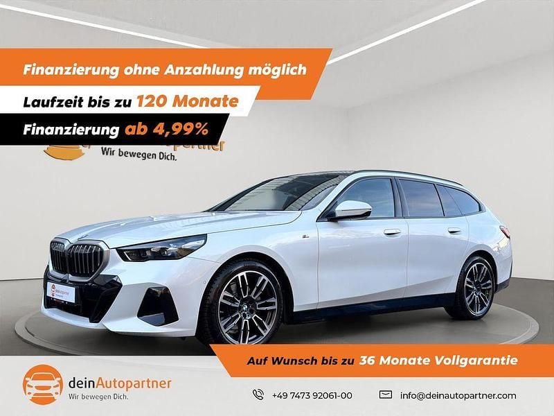Mineralweiss Gebraucht 2024 BMW 520 M Sport Kombi | 49.900 € (Guter Preis) - Bild 1/4