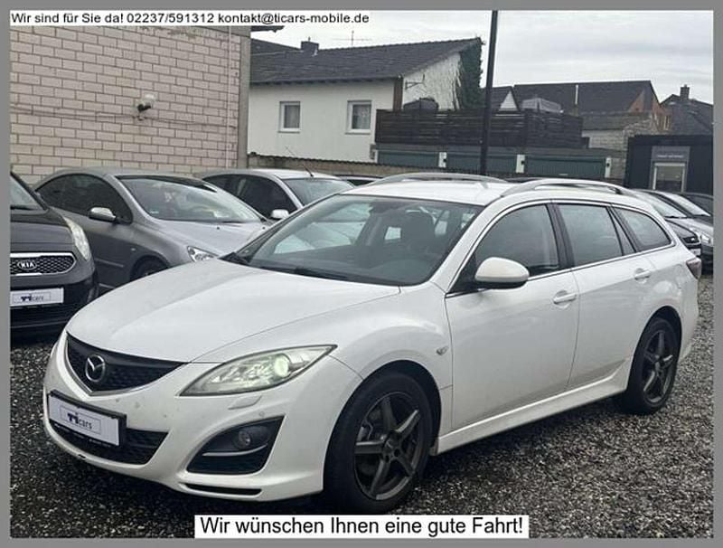 Gebraucht Mazda 6 163 PS (119 kW) 2010 Arachneweiß metallic (metallic) Kombi
