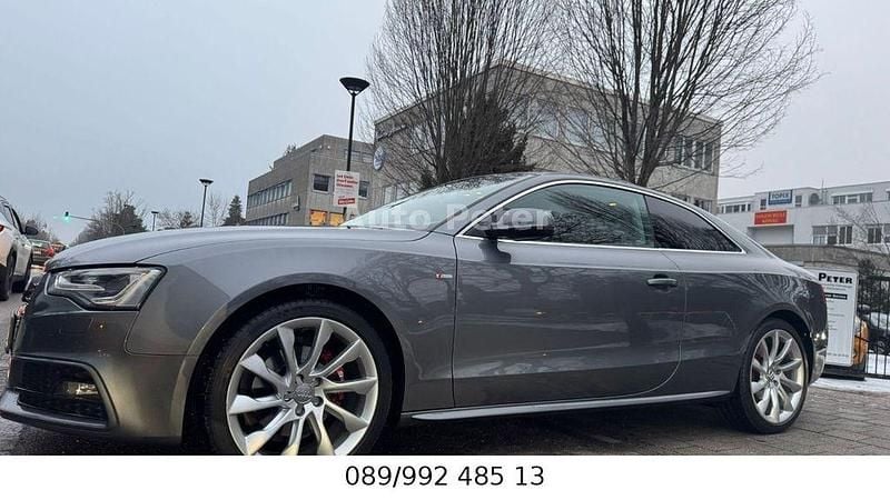 Grau Gebraucht 2015 Audi A5 S-line plus Coupé | 11.990 € (Guter Preis) - Bild 1/4