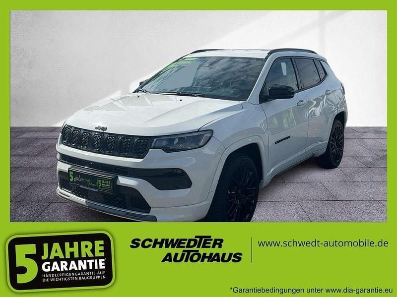 Alpine white (vr296) Gebraucht 2024 Jeep Compass SUV | 25.490 € (Superpreis) - Bild 1/4