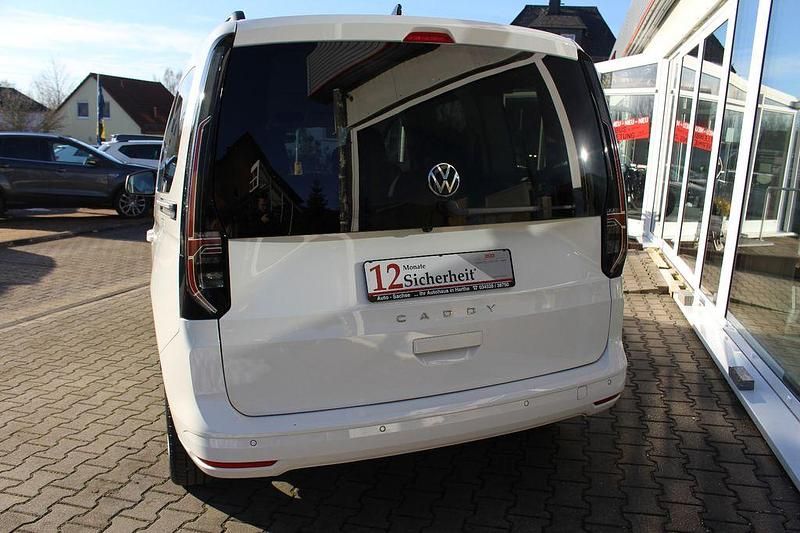 Gebraucht VW Caddy 122 PS (89 kW) 2020 Weiß Van / Kleinbus