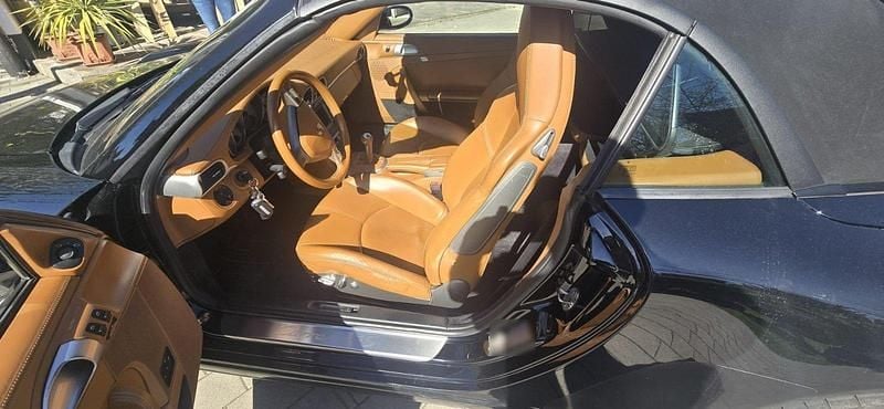 Usata Porsche 997 355 CV (261 kW) 2006 Nero Cabrio