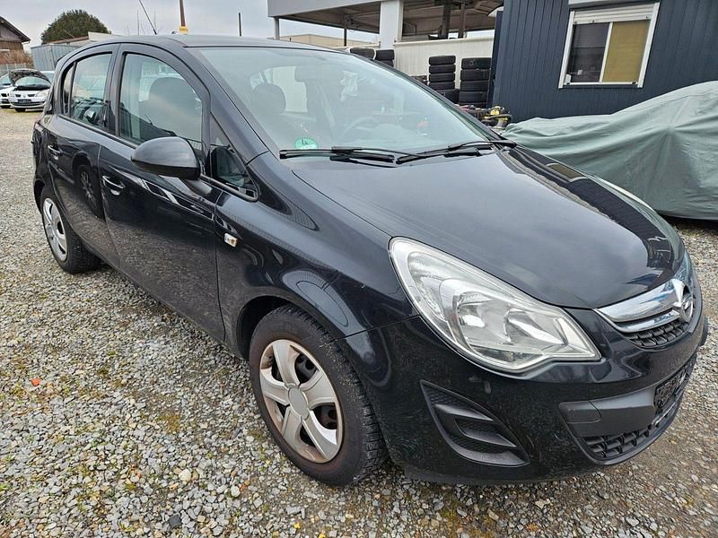Gebraucht Opel Corsa 86 PS (63 kW) 2013 Schwarz Kleinwagen