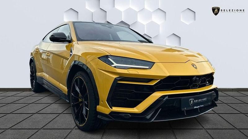 Gebraucht Lamborghini Urus 650 PS (478 kW) 2021 Gelb SUV