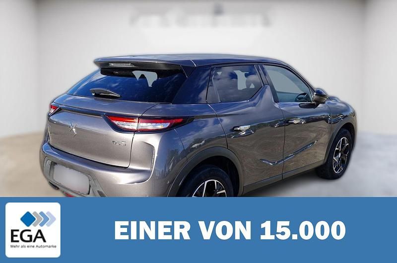 Grau metallic Gebraucht 2021 DS Automobiles DS3 Crossback E-Tense So Chic SUV | 16.540 € (Fairer Preis) - Bild 1/4